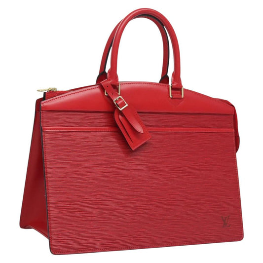 LOUIS VUITTON Epi Riviera Hand Bag Red M48187 LV 110557