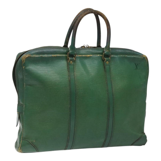 LOUIS VUITTON Epi Porte Documents Voyage Business Bag Green M54474 110708