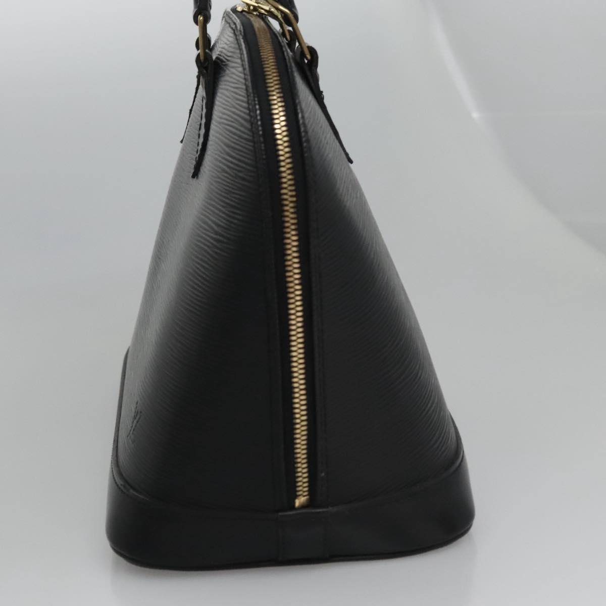 LOUIS VUITTON Epi Alma Hand Bag Black M52142 LV 110904