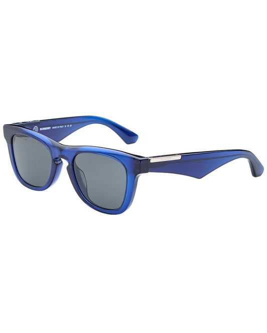 Burberry Men's Be4426f 50Mm Sunglasses Blue