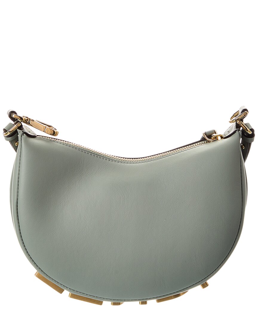 Fendi Fendigraphy Mini Leather Hobo Bag