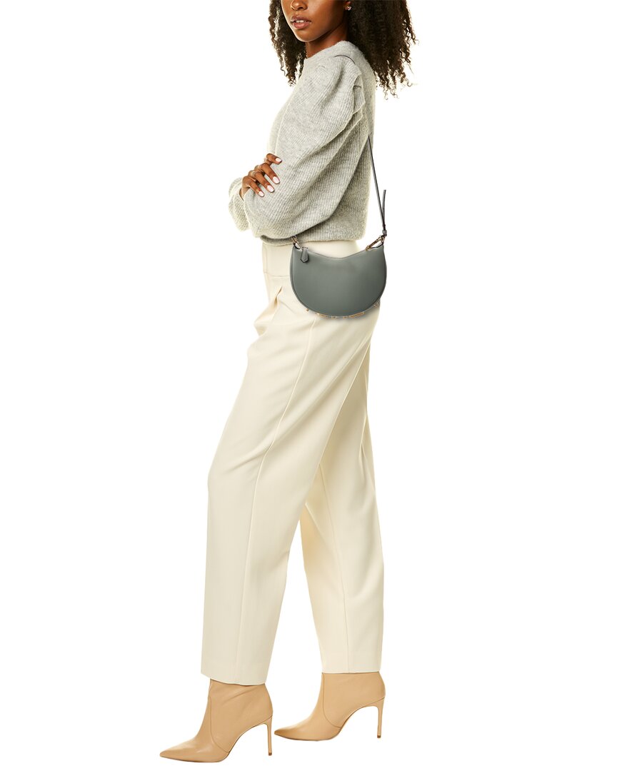 Fendi Fendigraphy Mini Leather Hobo Bag