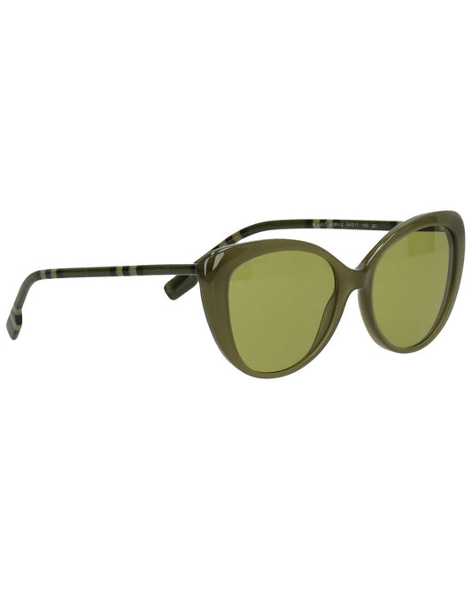 Burberry Women's Be4407 54Mm Sunglasses Green