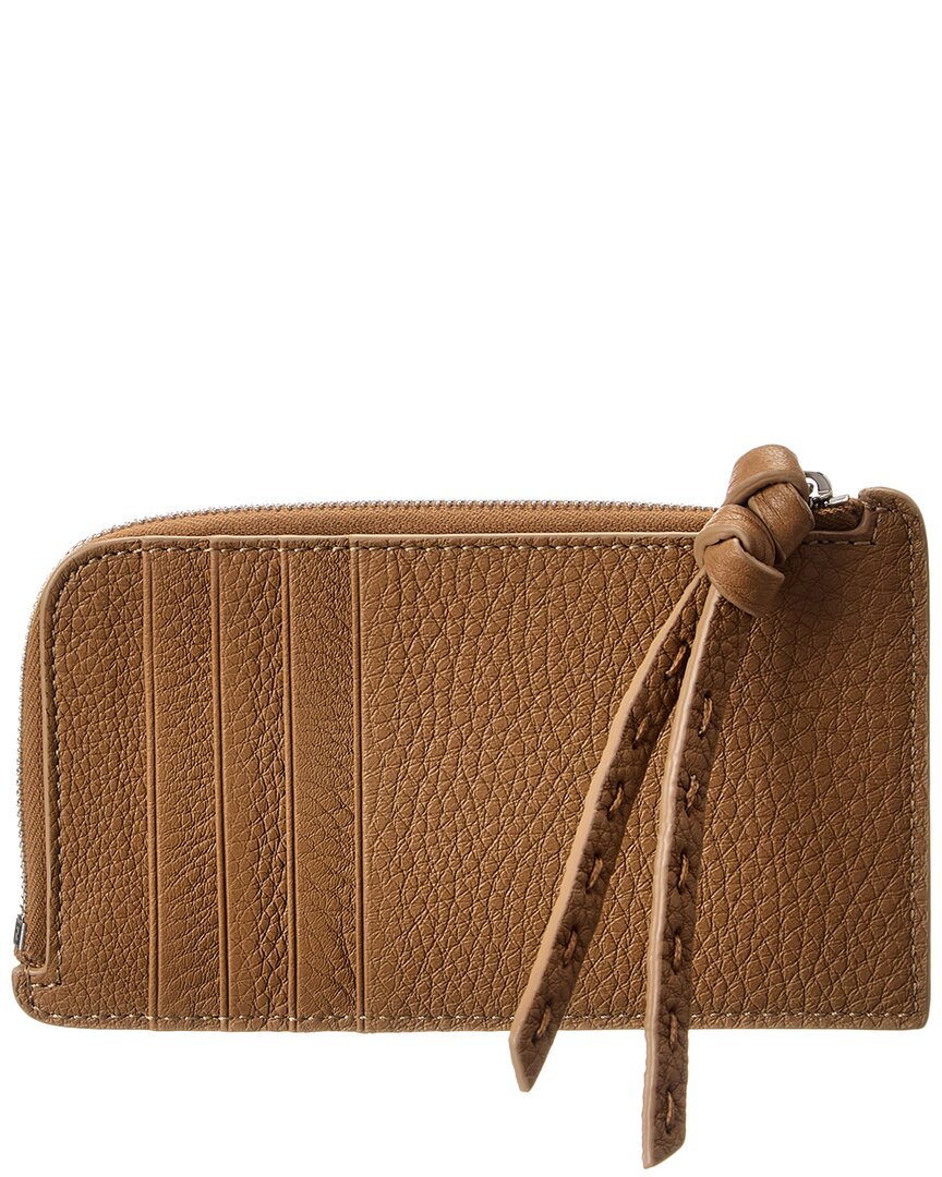 Fendi Ff Diamonds Leather Card Holder
