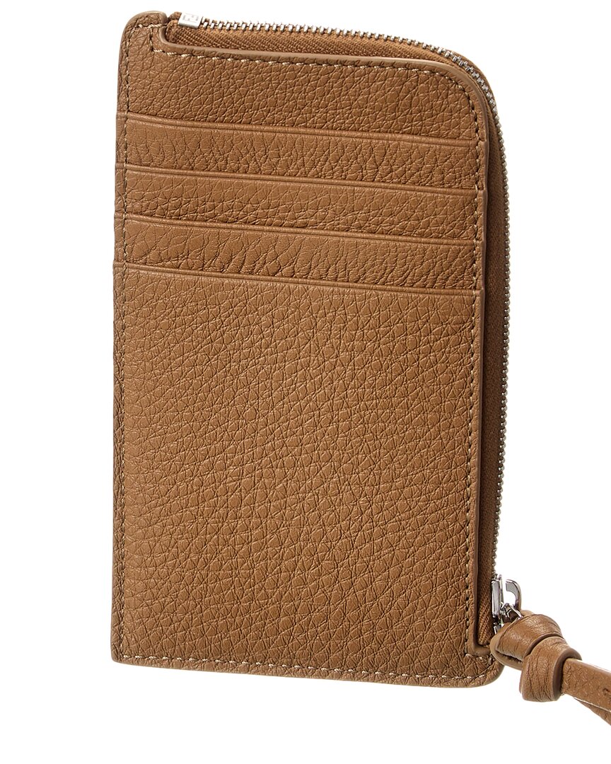 Fendi Ff Diamonds Leather Card Holder