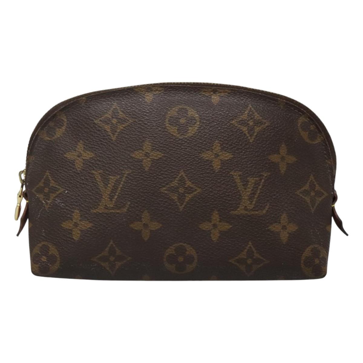 LOUIS VUITTON Monogram Pochette Cosmetic PM Cosmetic Pouch M47515 LV 111262