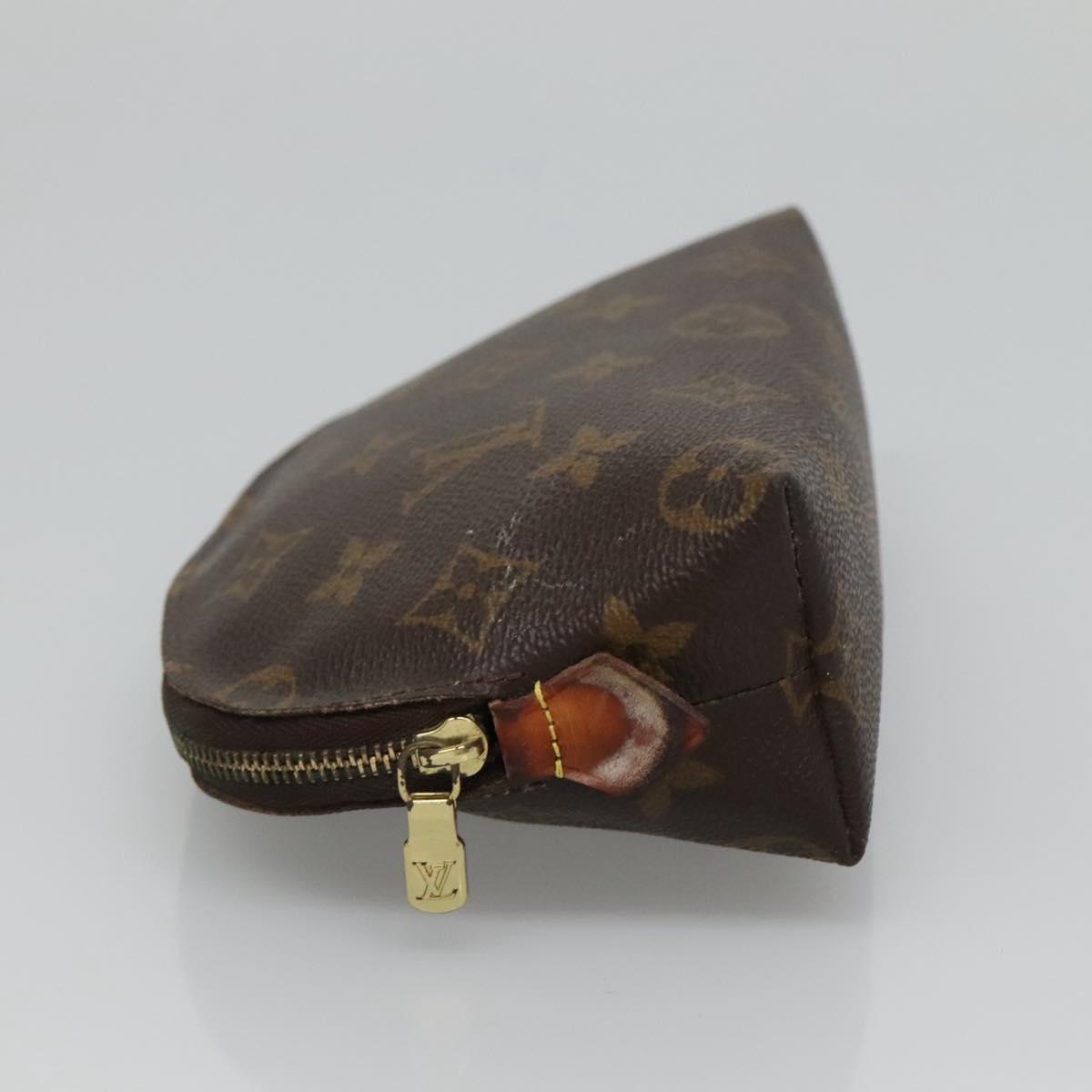 LOUIS VUITTON Monogram Pochette Cosmetic PM Cosmetic Pouch M47515 LV 111262