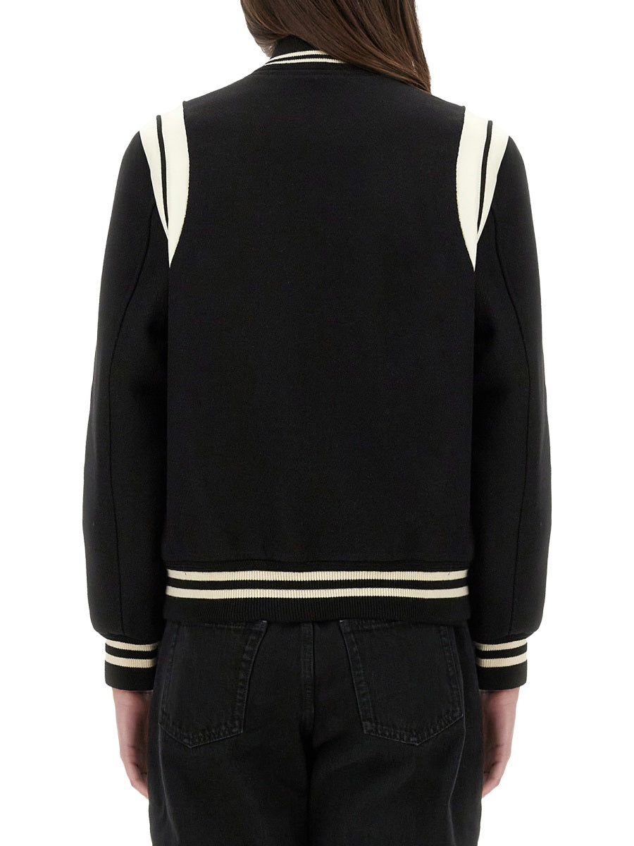 Saint Laurent Women Teddy In Wool