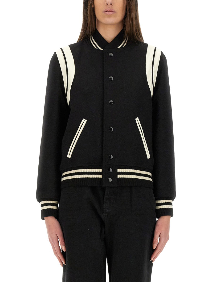 Saint Laurent Women Teddy In Wool