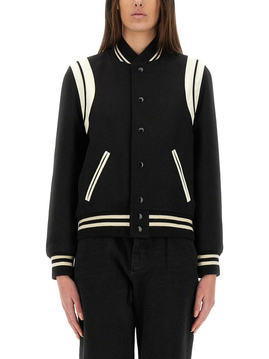 Saint Laurent Women Teddy In Wool