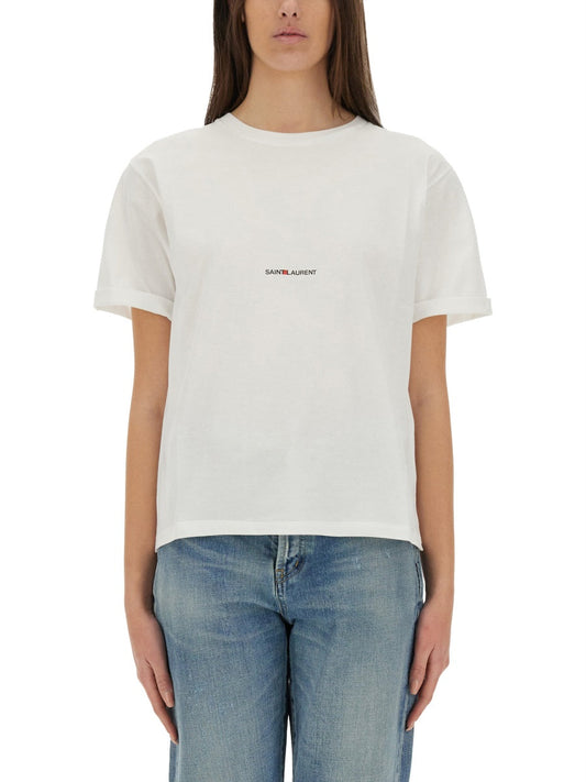 Saint Laurent Women Boyfriend T-Shirt