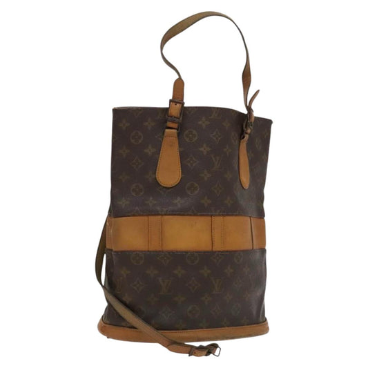 LOUIS VUITTON Monogram Bucket GM Shoulder Bag USA limited T42236 LV 112184