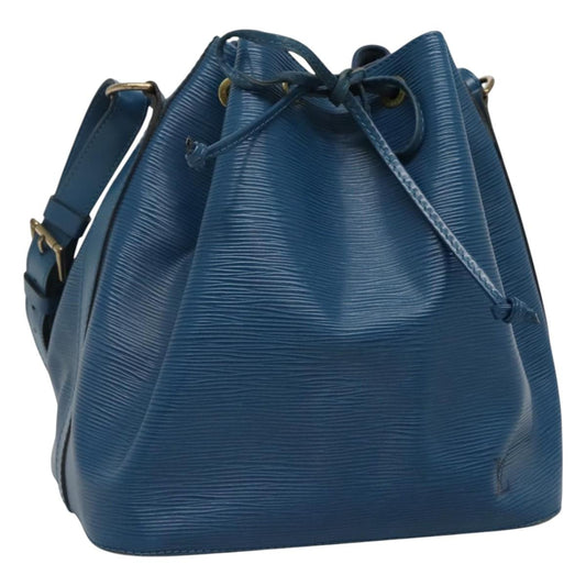 LOUIS VUITTON Epi Petit Noe Shoulder Bag Blue M44105 LV 112252