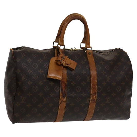 LOUIS VUITTON Monogram Keepall 45 Boston Bag M41428 LV 112514