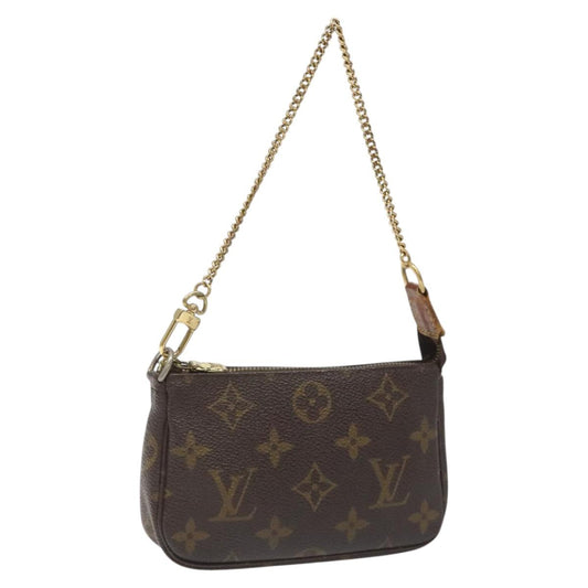 LOUIS VUITTON Monogram Mini Pochette Accessoires Pouch M58009 LV 112899
