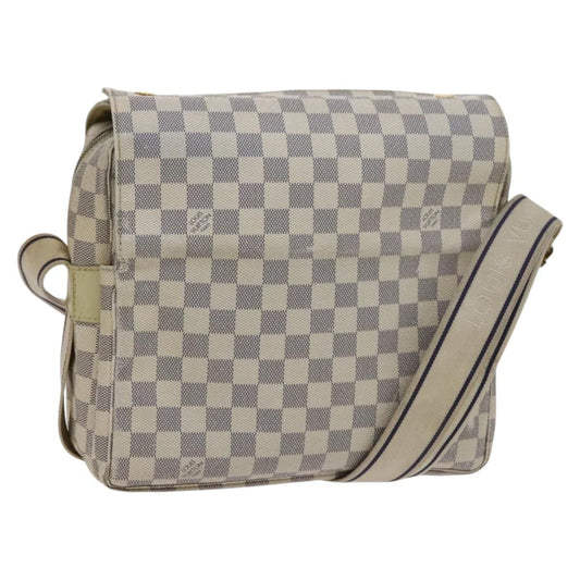 LOUIS VUITTON Damier Azur Naviglio Shoulder Bag N51189 LV 113006