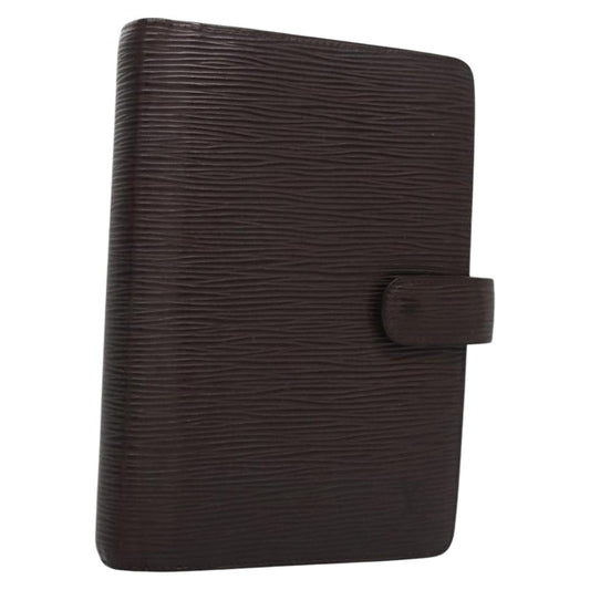 LOUIS VUITTON Epi Agenda MM Day Planner Cover Mocha R2004D LV 113051