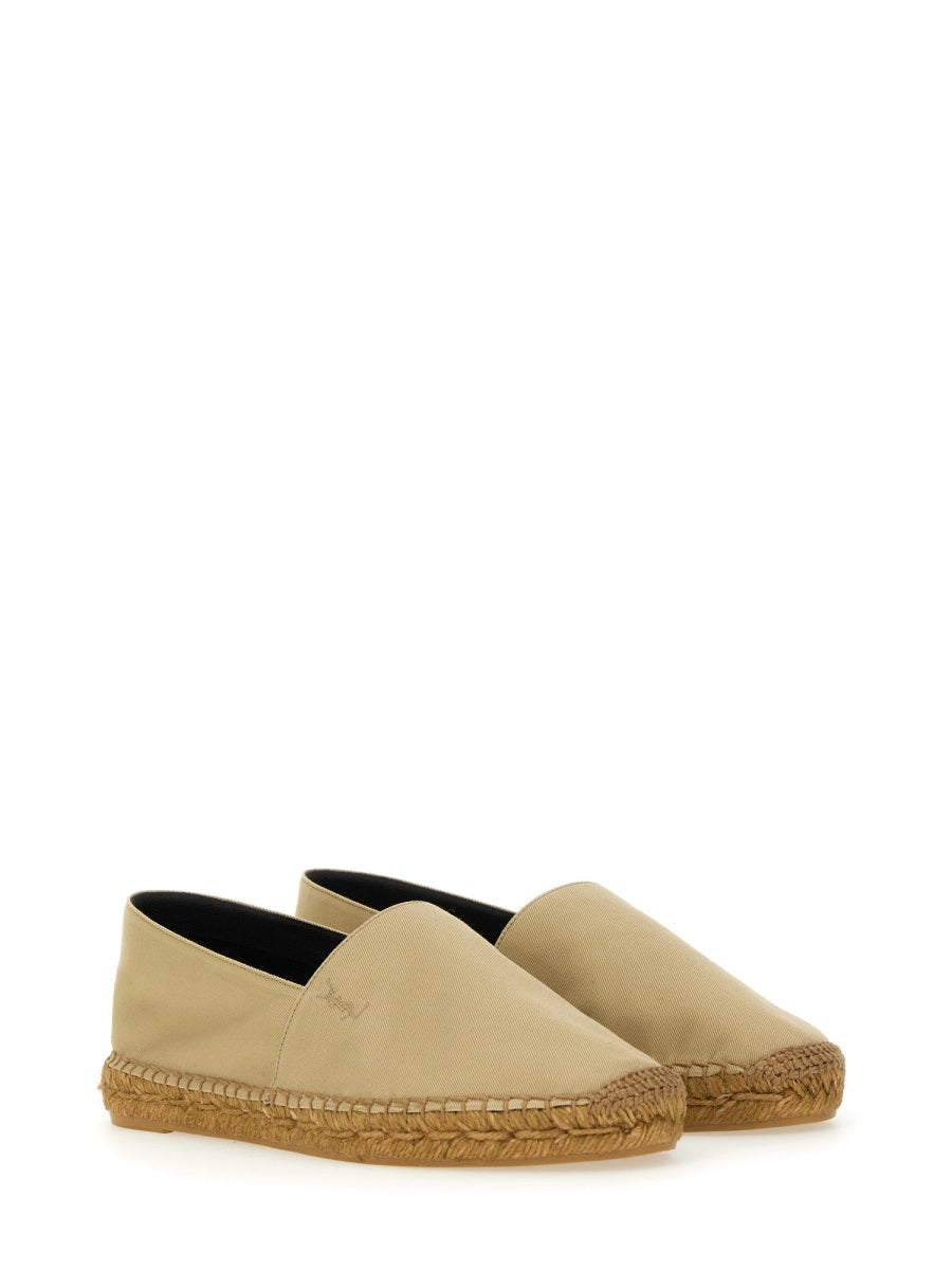 Saint Laurent Women Espadrille In Gabardine