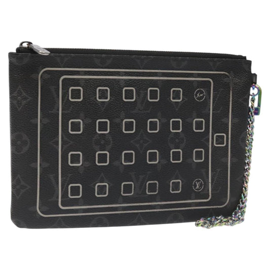 LOUIS VUITTON Monogram Eclipse Fragment iPhone Case M64449 LV 113202