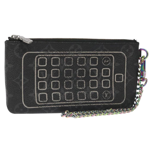 LOUIS VUITTON Monogram Eclipse Fragment iPhone Case M64433 LV 113203