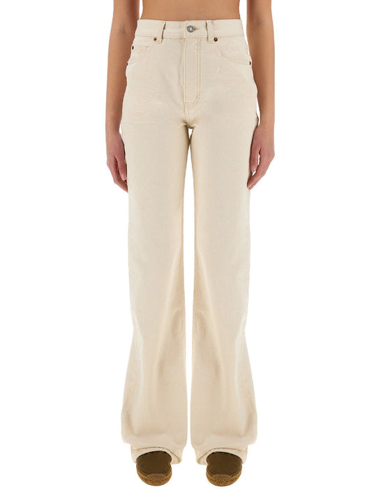 Saint Laurent Women 70S Denim Jeans
