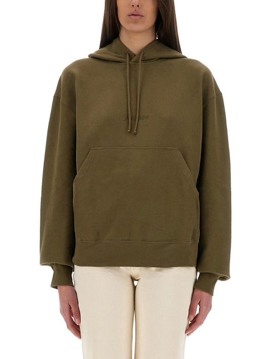 Saint Laurent Women Sweatshirt With Logo