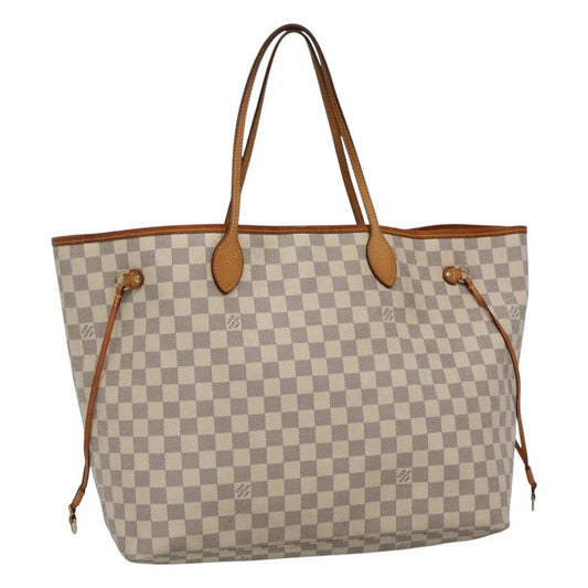 LOUIS VUITTON Damier Azur Neverfull GM Tote Bag N41360 LV 113546