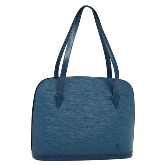 LOUIS VUITTON Epi Lussac Shoulder Bag Blue M52285 LV 113628