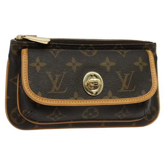 LOUIS VUITTON Monogram Pochette Tikal Pouch M60019 LV 113704A