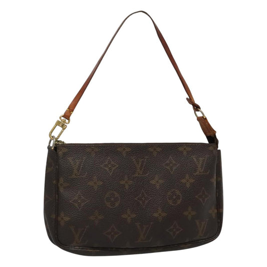 LOUIS VUITTON Monogram Pochette Accessoires Pouch M51980 LV 113938
