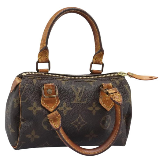 LOUIS VUITTON Monogram Mini Speedy Hand Bag Vintage M41534 LV 113976