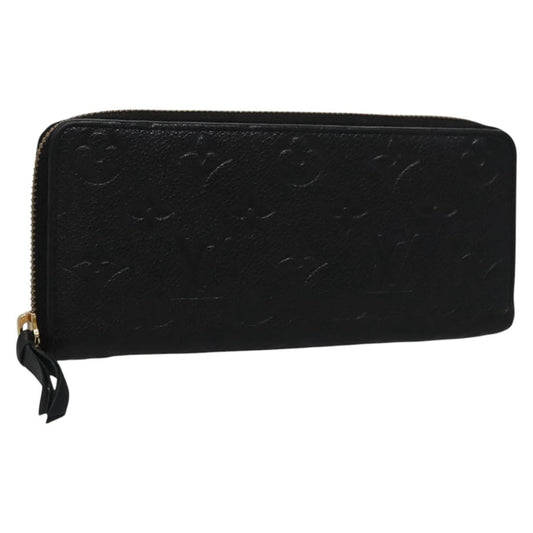 LOUIS VUITTON Empreinte Portefeuille Clemence Wallet Navy M60171 LV 114039
