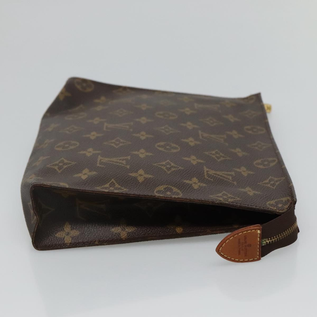 LOUIS VUITTON Monogram Poche Toilette 26 Pouch M47542 LV 114223