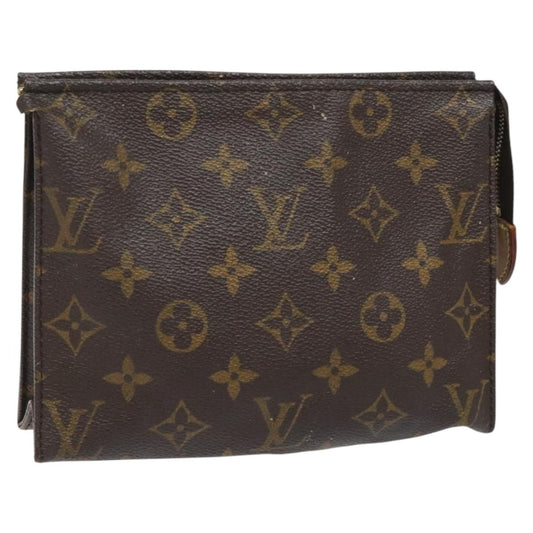 LOUIS VUITTON Monogram Poche Toilette 19 Pouch M47544 LV 114303