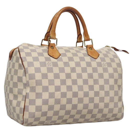 LOUIS VUITTON Damier Azur Speedy 30 Hand Bag N41533 LV 114470