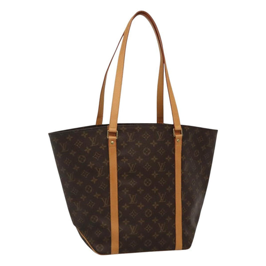 LOUIS VUITTON Monogram Sac Shopping Tote Bag M51108 LV 114475
