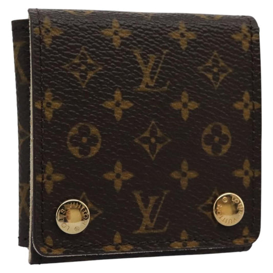LOUIS VUITTON Monogram Jewelry case Jewelry Box LV 114619