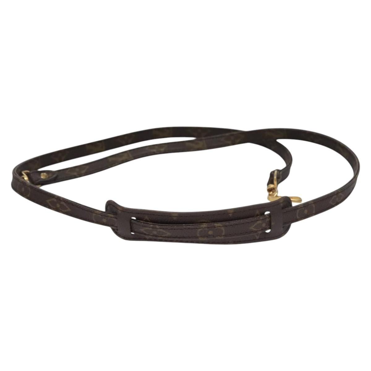 LOUIS VUITTON Monogram Shoulder Strap 46.9"" LV 114649