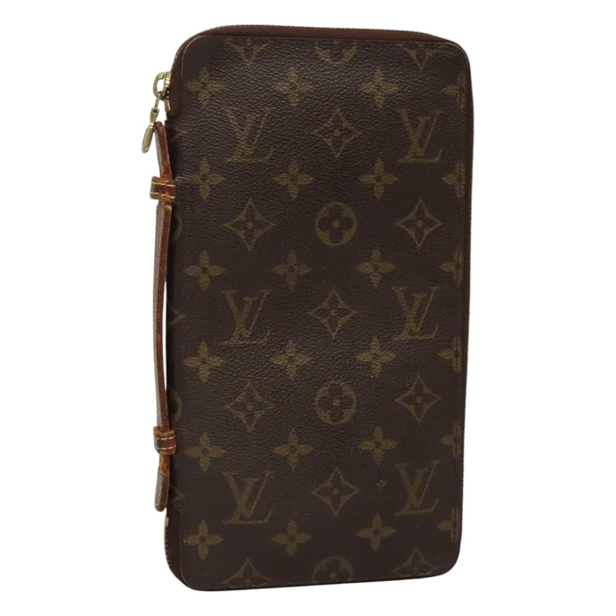 LOUIS VUITTON Monogram Organizer De Voyage Travel Case M60120 LV 114659