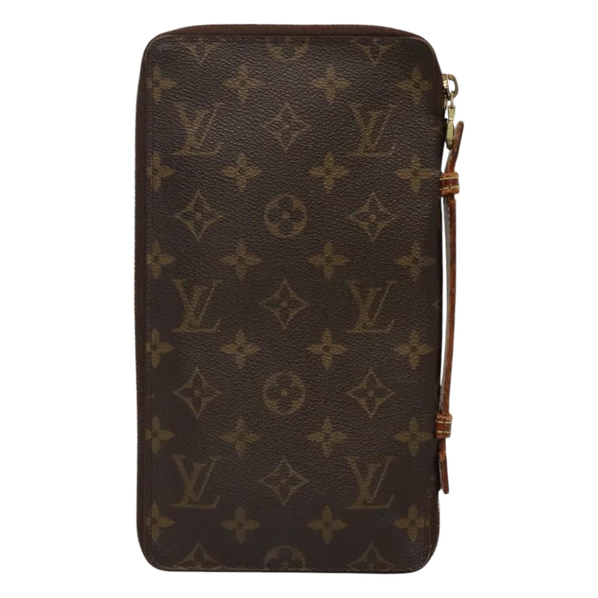 LOUIS VUITTON Monogram Organizer De Voyage Travel Case M60120 LV 114659
