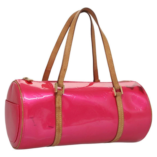 LOUIS VUITTON Monogram Vernis Bedford Hand Bag Fuchsia Pink M91255 115309