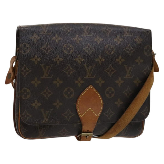 LOUIS VUITTON Monogram Cartouchiere GM Shoulder Bag M51252 LV 115326
