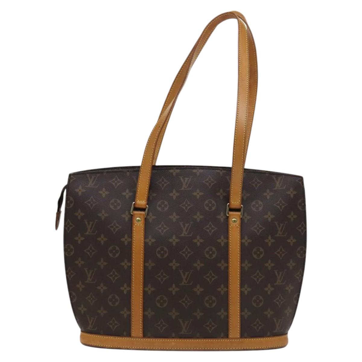 LOUIS VUITTON Monogram Babylone Tote Bag M51102 LV 115376