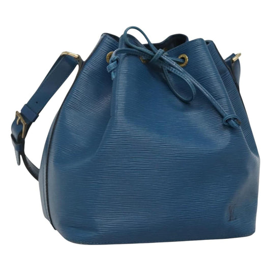 LOUIS VUITTON Epi Petit Noe Shoulder Bag Blue M44105 LV 115383