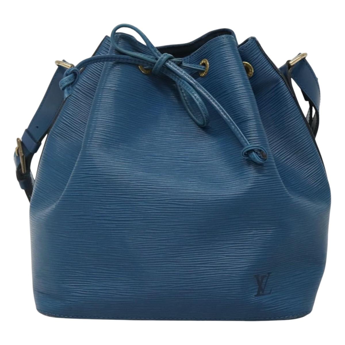LOUIS VUITTON Epi Petit Noe Shoulder Bag Blue M44105 LV 115383