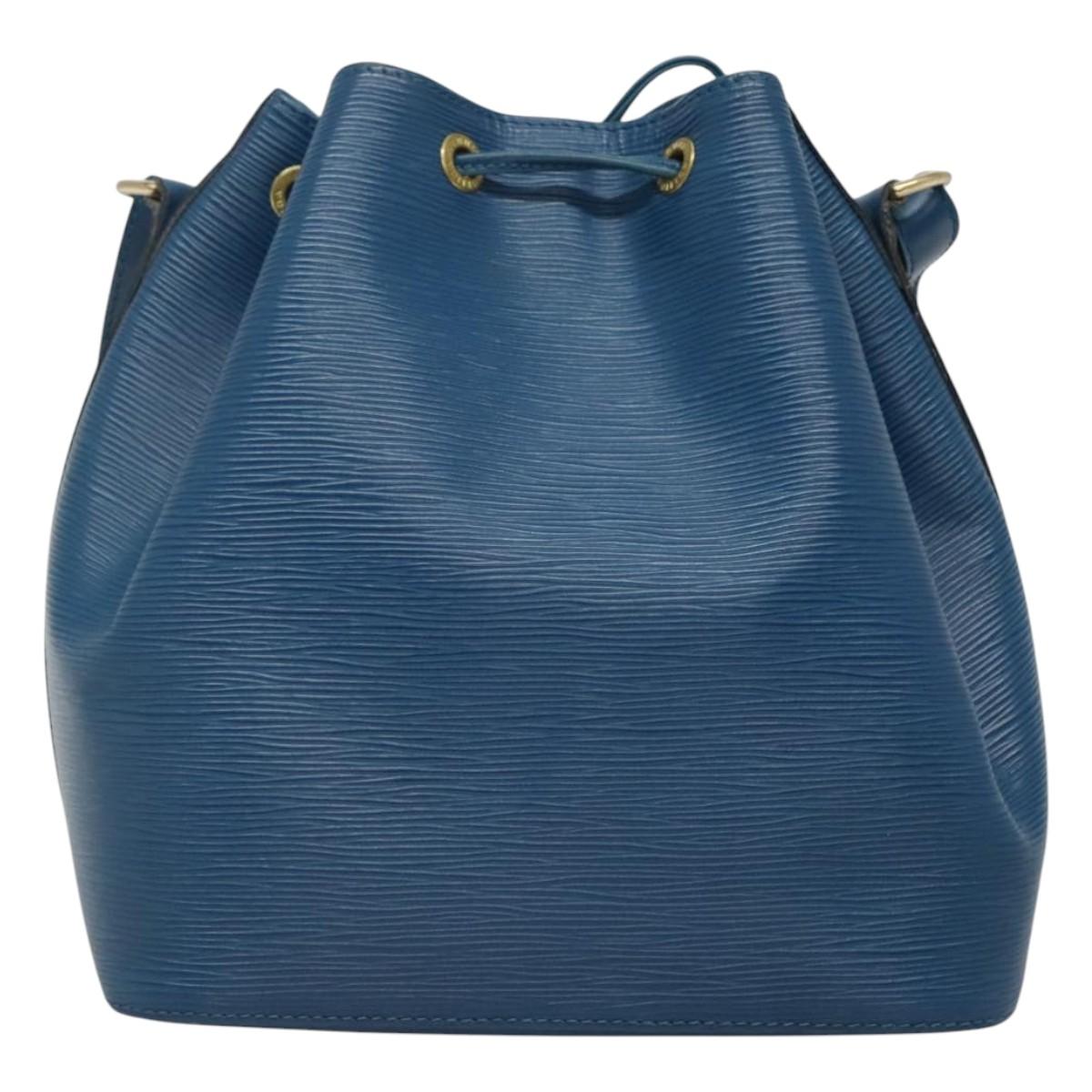 LOUIS VUITTON Epi Petit Noe Shoulder Bag Blue M44105 LV 115383