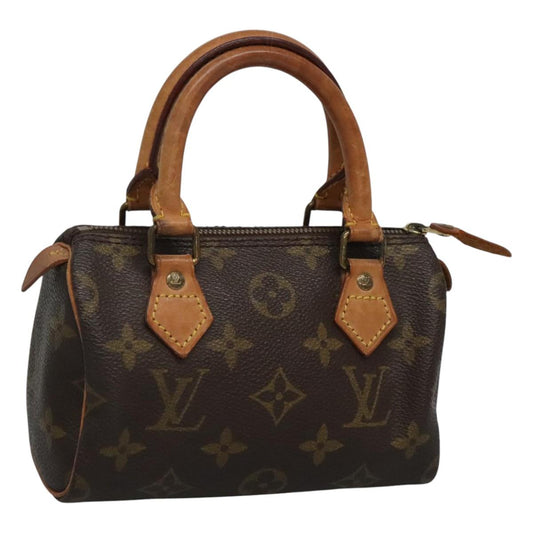 LOUIS VUITTON Monogram Mini Speedy Hand Bag M41534 LV 115434
