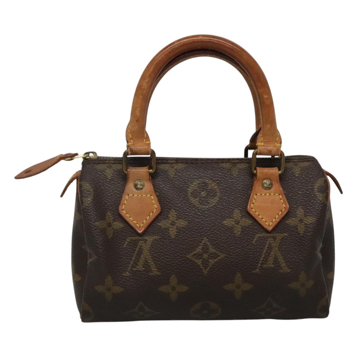 LOUIS VUITTON Monogram Mini Speedy Hand Bag M41534 LV 115434