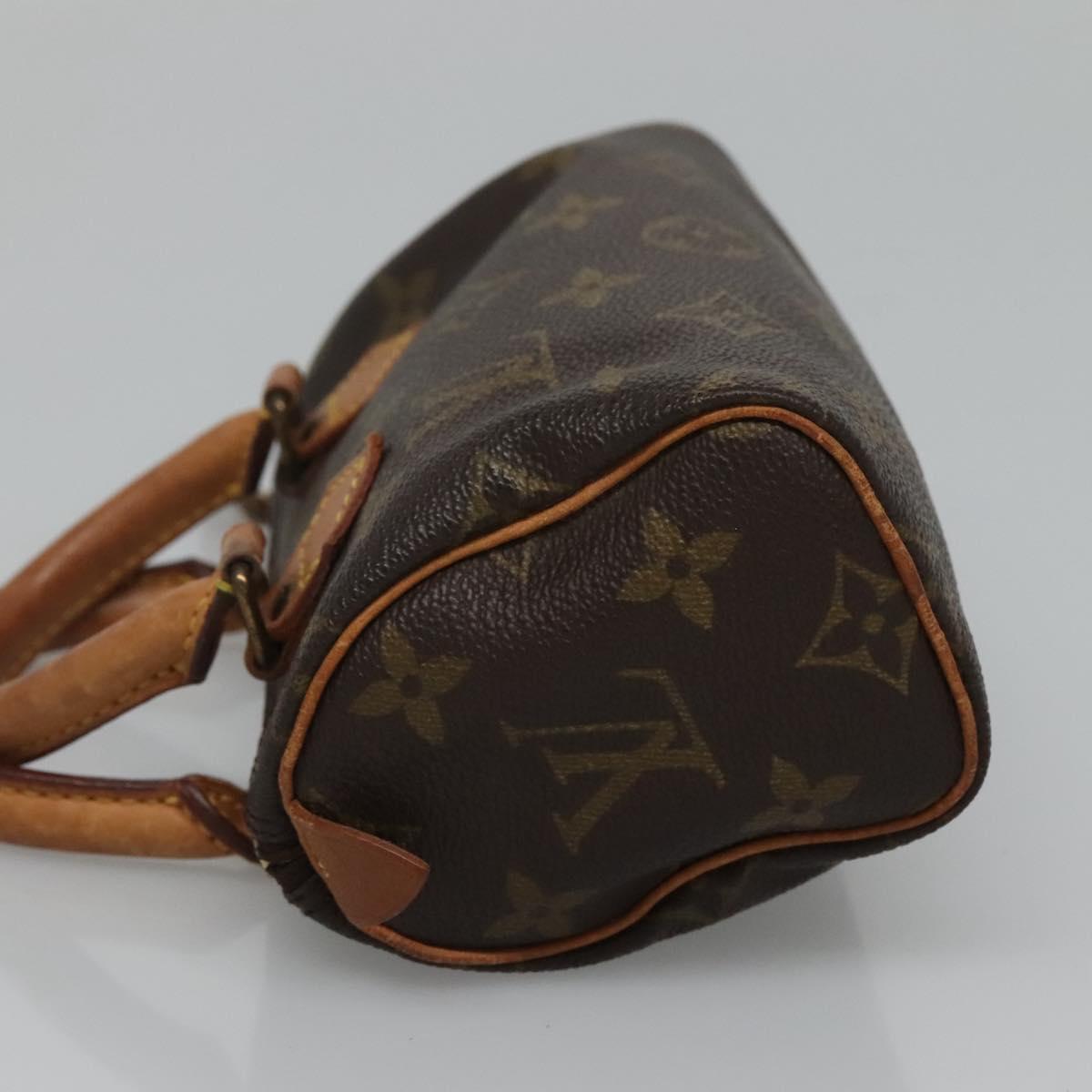 LOUIS VUITTON Monogram Mini Speedy Hand Bag M41534 LV 115434