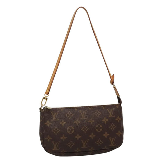 LOUIS VUITTON Monogram Pochette Accessoires Pouch M51980 LV 115455